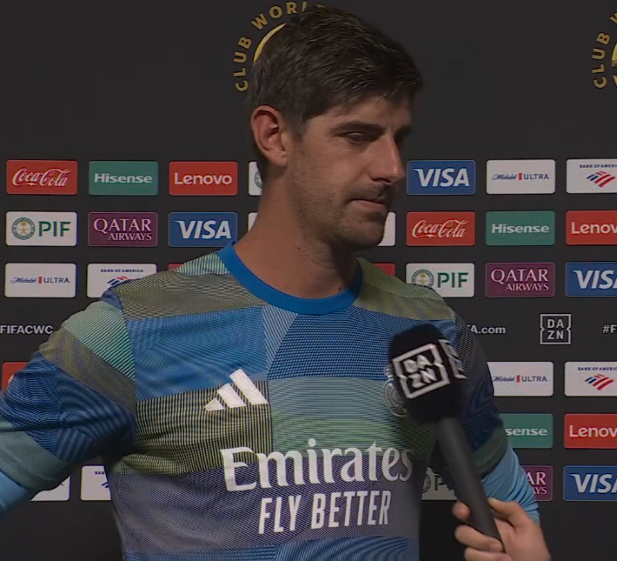 JIUYOU体育-大败而归！皇马众将赛后未接受赛后采访，仅库尔图瓦&amp;amp;米利唐出席